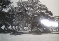 Great Britain, army camp in Cholmondeley Park