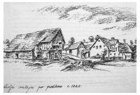 Kresba J. Randáka - Kovářojc mlejn