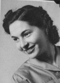Judy Diamant cca 1945
