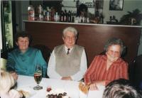 Manželka Miloslava, Antonín Vaník, sestra Věra Mikulová