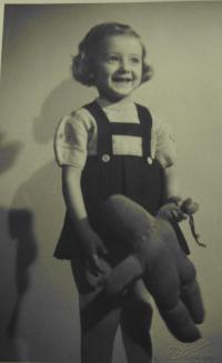 Renata Pavelková, cca 5 let 