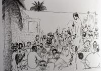 drawing from travels in Africa