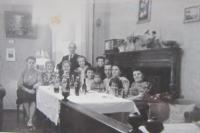 Rodina Doris Remešové na návštěvě v Berlíně v roce 1956