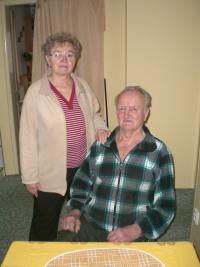 Richard Hlavatý ml. s manželkou