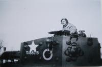 Tankista čs. brigády u Dunkerque
