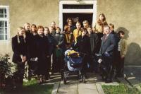 Křtiny Vymětalíkova prvního syna