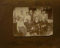 Rodinné foto Hartmanových z roku 1913