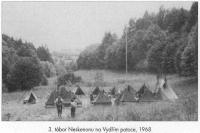 Tábor na Vydřím potoce, 1968