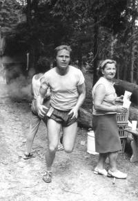 František Srovnal, Mladkov-Orlické hory,10.července 1971,Běh na 100 km