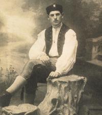 Sokol a vlastenec Richard Hlavatý 1922