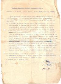 1963 - Warning letter from his employer