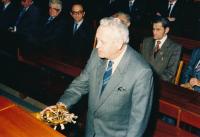 Jaroslav Řihák v práci