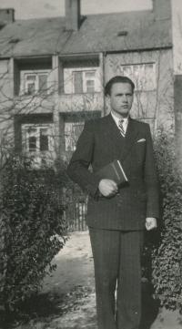 A historical photo of Jaroslav Řihák