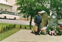 2005 Libava, náměstí odhalení památníků PTP