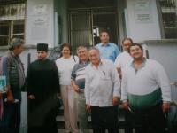 With Giňa family, Rokycany
