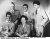 Rodina Stránských v roce 1948