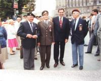 Klemeš a ministr obrany Baudyš - devadesátá léta