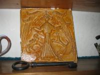 Kopie kachle z hradu Radyně