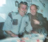 Antonín Holub s mladším bratrem Václavem
