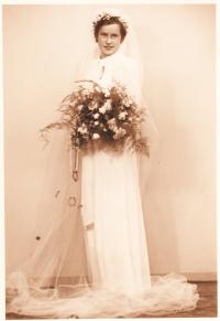 Věra Šestáková - svatba