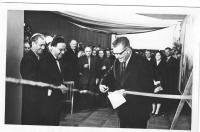 Zahájení výstavy v Estonsku (1959)