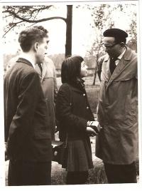 Jiří Franěk s dcerou Věrou (1964)