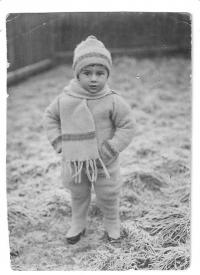 Jiří Franěk (asi 1925)