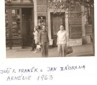 Jiří Franěk a Jan Zábrana