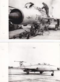 Letadla, na kterých Miloslav Neuberg létal