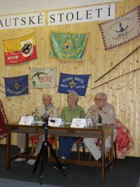 Zdena Krejčíková na besedě Skautského století