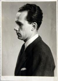Miloš Nechvátal in the 1940s