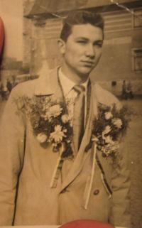 František Nekvinda při odvodu v roce 1960