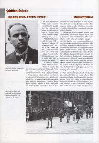 Stanislav Vincour's article: Oldřich Štěrba - Junák leader and hero of resistance movement, p. 24, Těšínsko