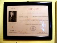 Diplom ze Svojsíkova závodu, r.1946