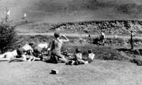 Shooting during the BIKINI camp in 1946