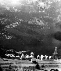 Tábor BIKINI v roce 1946