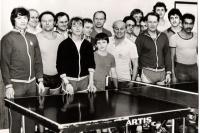 Kroužek stolního tenisu - Na tréninku, VINCOUR (1989)
