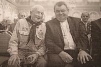 S pražským arcibiskupem a přítelem z Konfederace politických vězňů Dominikem Dukou