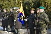 28.1. 2012 - Uctění památky velitele paraskupiny Wolfram podplukovníka Josefa Otiska