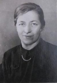 Matka pamětnice Ernestine Bergmanová (Rauschová)