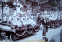 Dožínky v Javorníku v roce 1900
