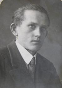 Her father Adolf Neugebauer before the war