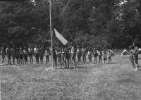 Skautský tábor v Bašce (1991)