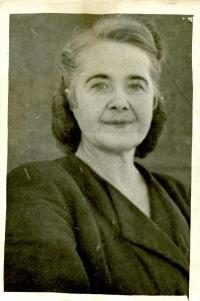 Наталія Попович перед звільненням з заслання. 1959 рік.