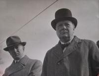 Edvard Beneš a Winston Churchill