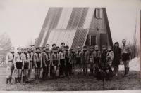 klubovna oddílu Jížní kříž