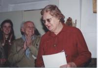 Brno- udělení řádu lilie v trojlístku 1996