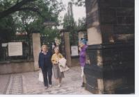 Miluše Wiedermannová a A. Noveská 1989 Vyšehrad