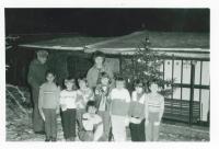 Vánoce na klubovně 1990
