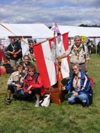 Jamboree 2007 - s vikingskou lodí